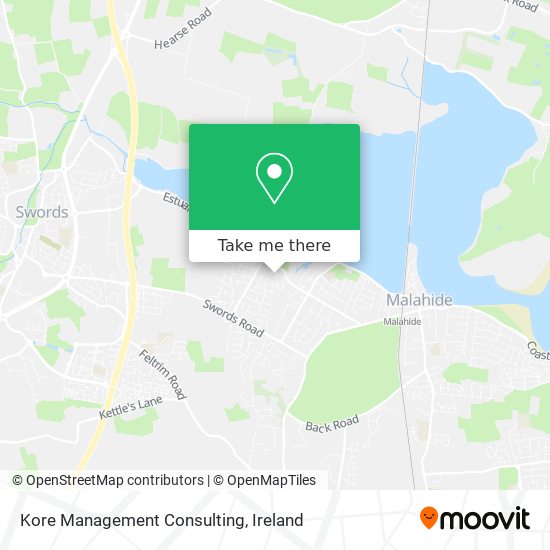 Kore Management Consulting map