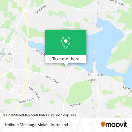 Holistic Massage Malahide map