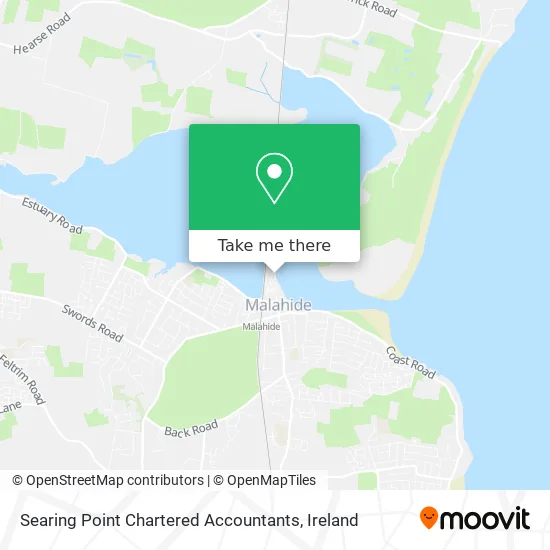 Searing Point Chartered Accountants map