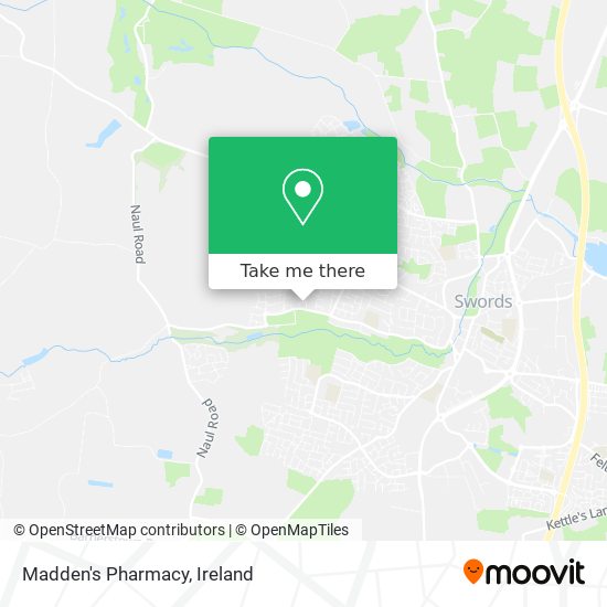 Madden's Pharmacy map