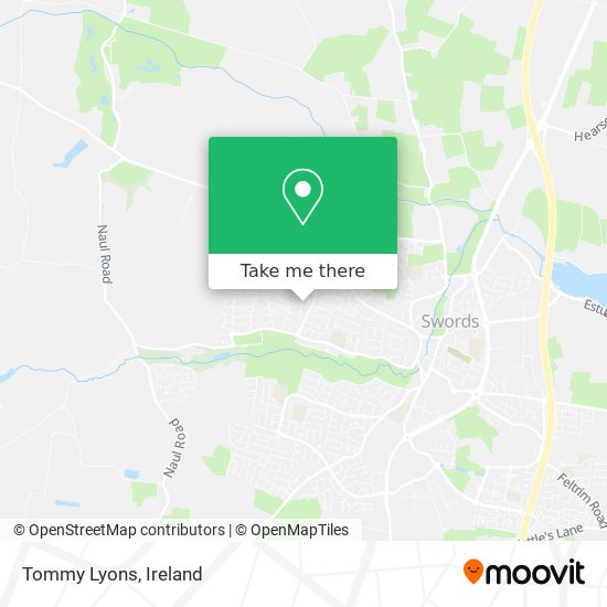 Tommy Lyons map