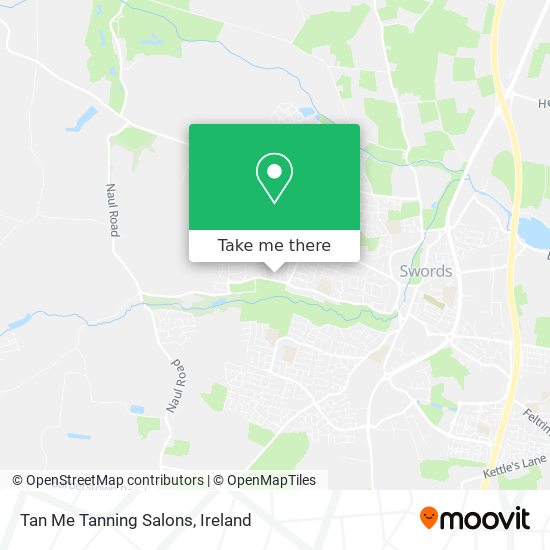 Tan Me Tanning Salons map