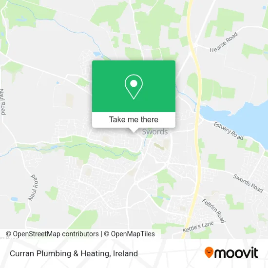 Curran Plumbing & Heating map