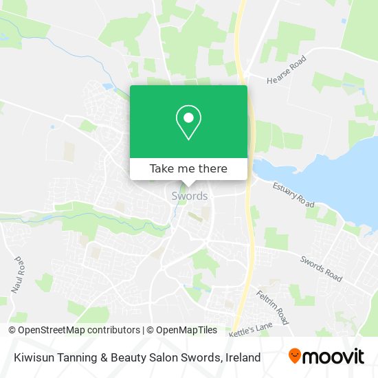 Kiwisun Tanning & Beauty Salon Swords map