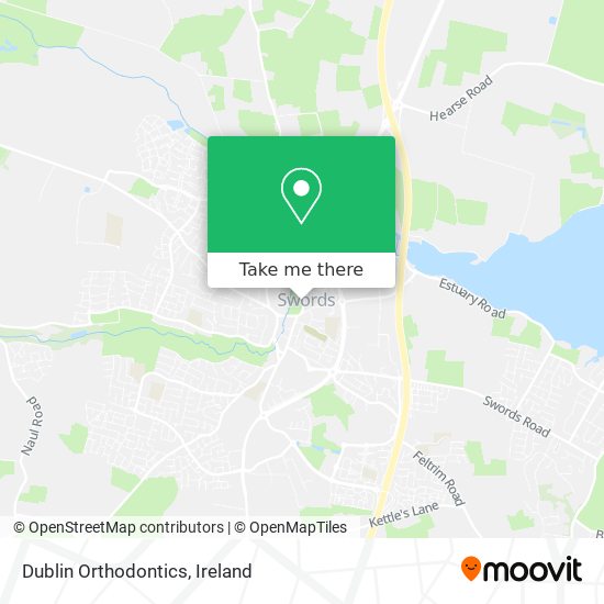 Dublin Orthodontics map