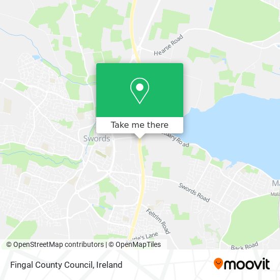 Fingal County Council map
