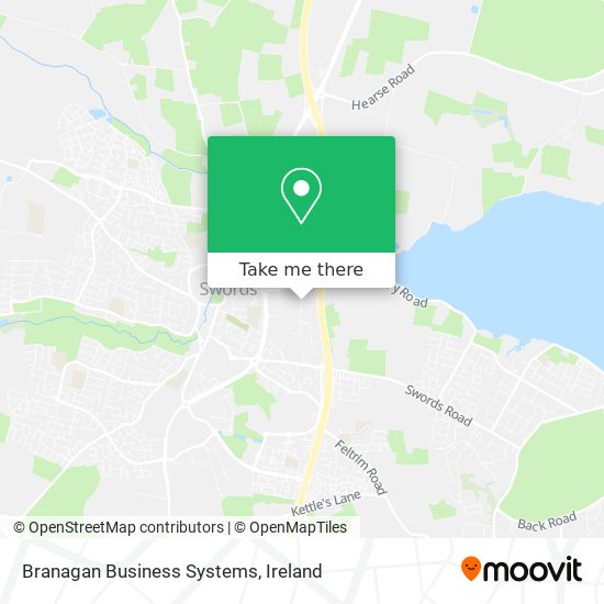 Branagan Business Systems map