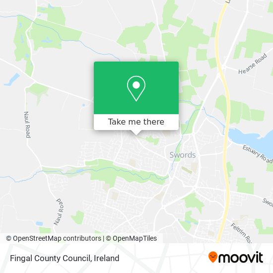 Fingal County Council map