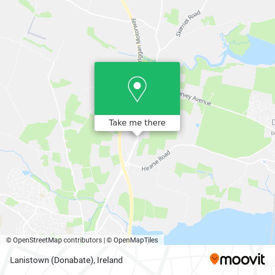 Lanistown (Donabate) map