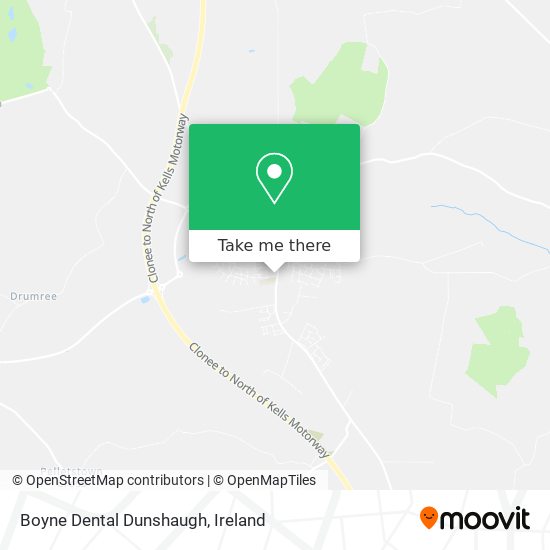 Boyne Dental Dunshaugh map