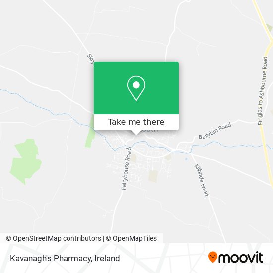Kavanagh's Pharmacy map