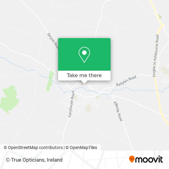 C-True Opticians map