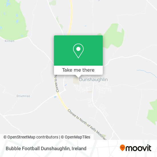 Bubble Football Dunshaughlin map