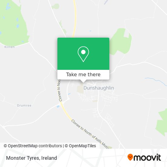 Monster Tyres map