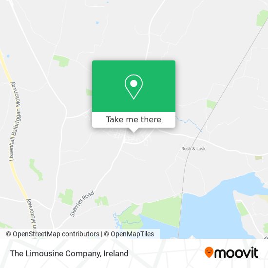 The Limousine Company map