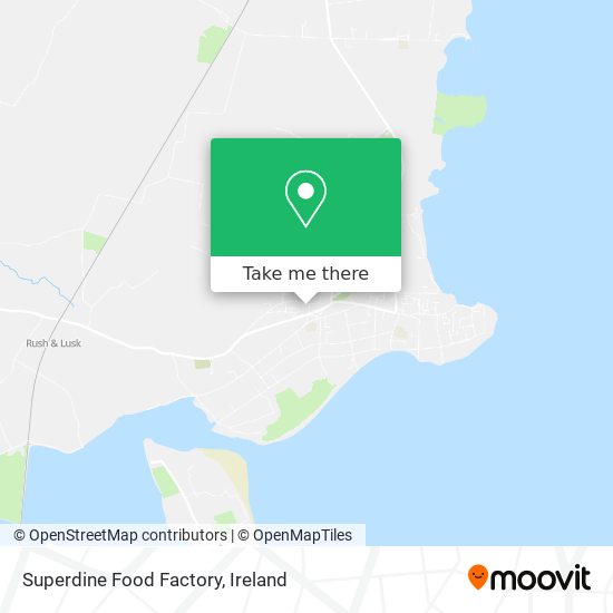 Superdine Food Factory map