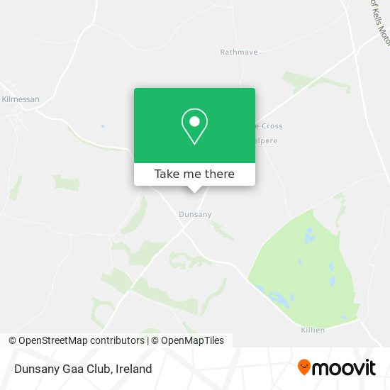 Dunsany Gaa Club map