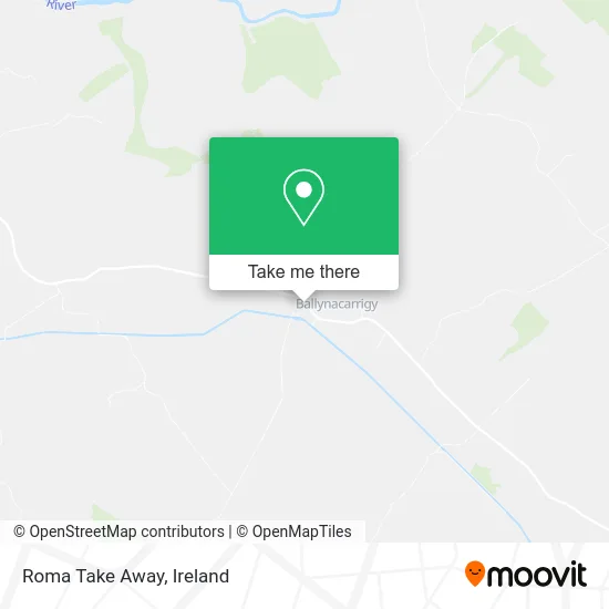 Roma Take Away map