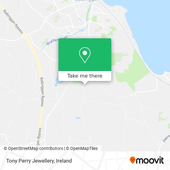 Tony Perry Jewellery map