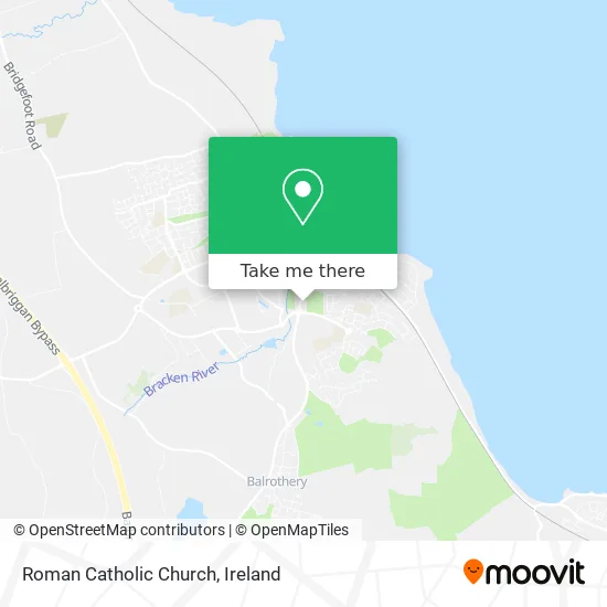 Roman Catholic Church map