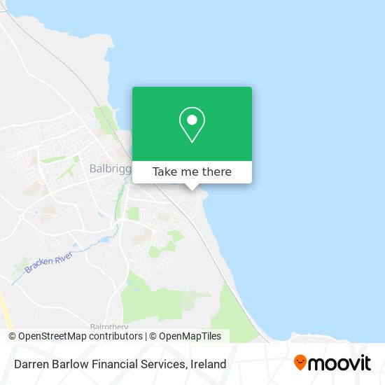 Darren Barlow Financial Services map
