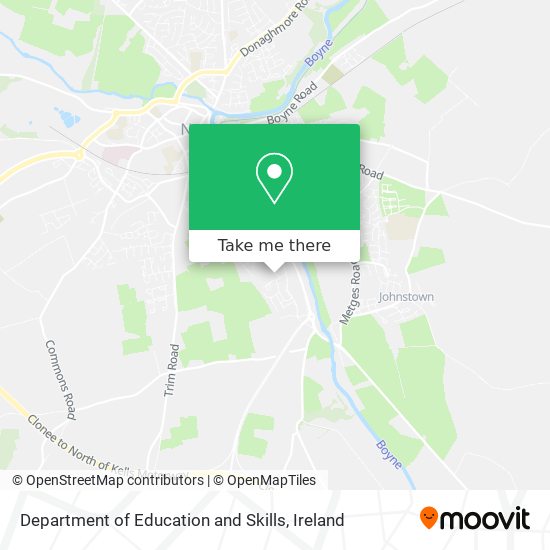 Department of Education and Skills map