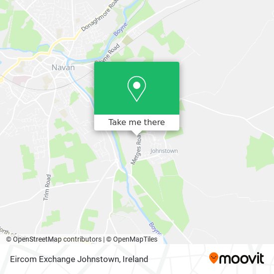 Eircom Exchange Johnstown map