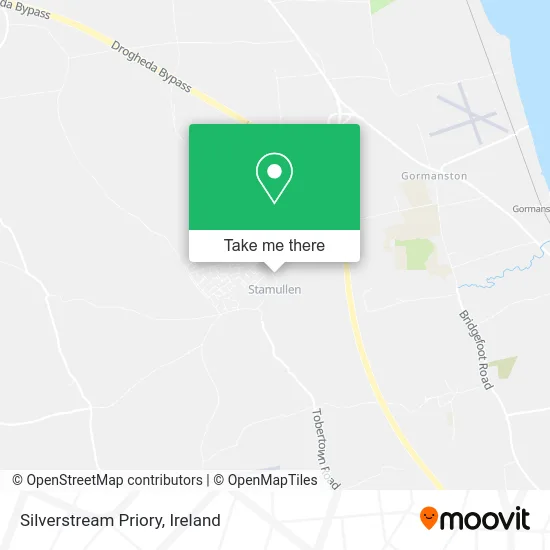 Silverstream Priory map