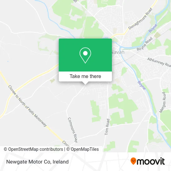 Newgate Motor Co map