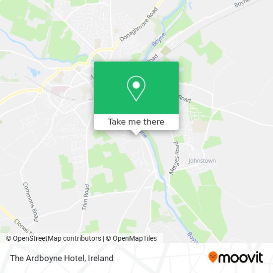The Ardboyne Hotel map