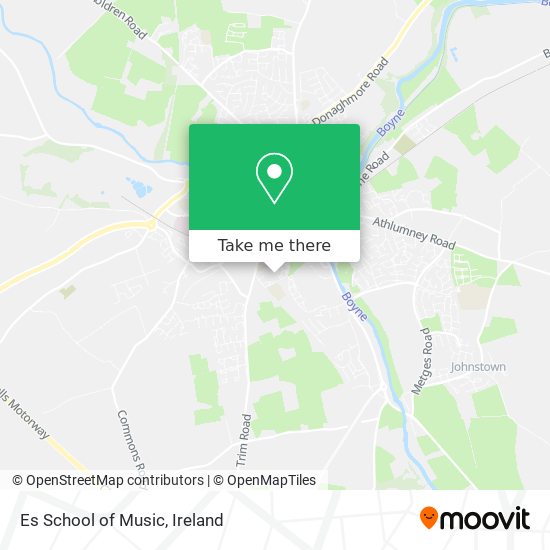 Es School of Music map