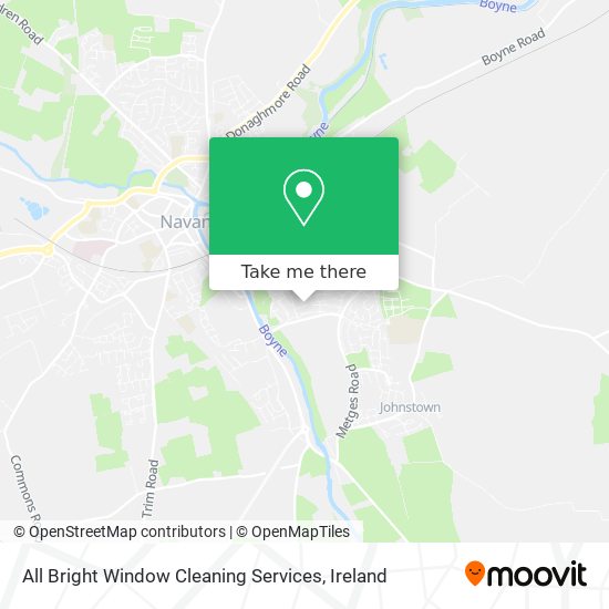 All Bright Window Cleaning Services map