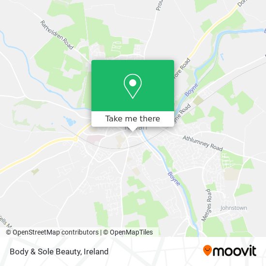 Body & Sole Beauty map