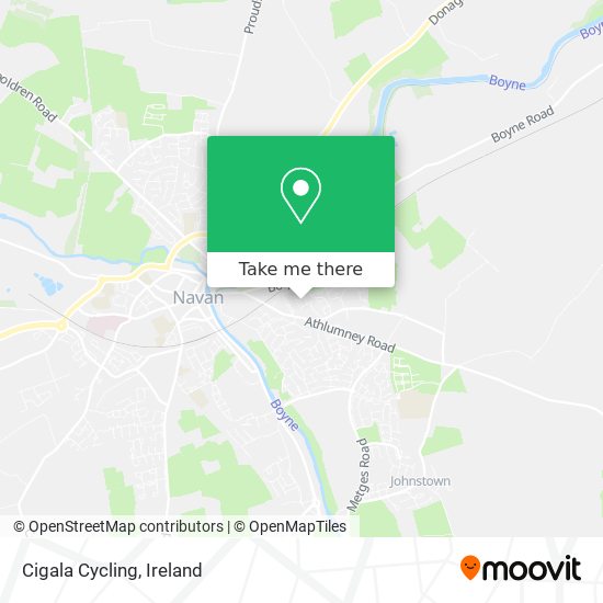 Cigala Cycling map