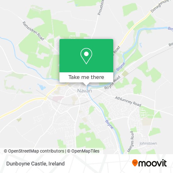 Dunboyne Castle map