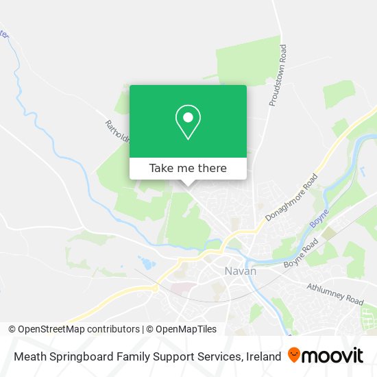 Meath Springboard Family Support Services map