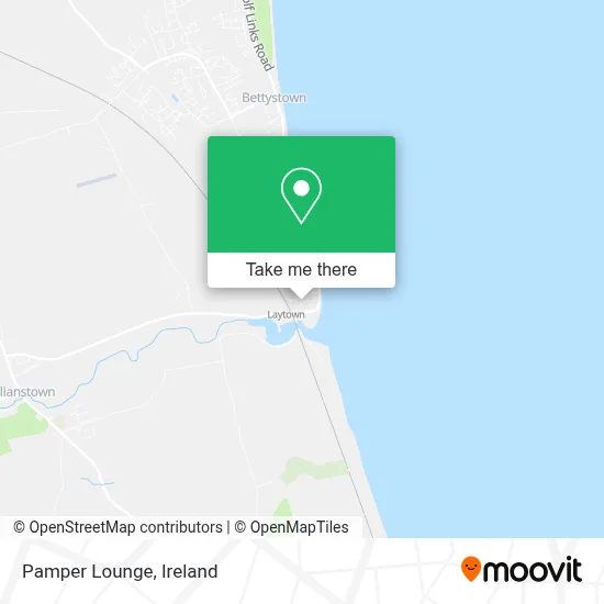 Pamper Lounge map