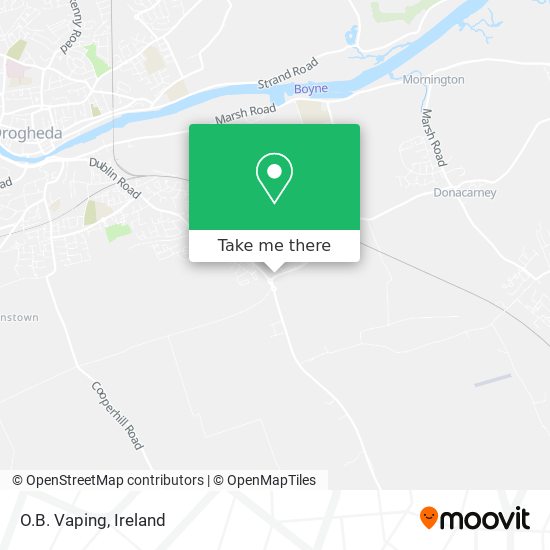 O.B. Vaping map