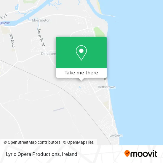 Lyric Opera Productions map