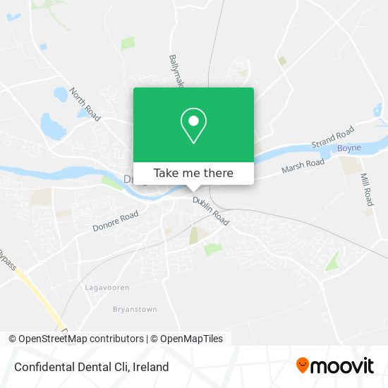 Confidental Dental Cli map