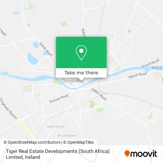 Tiger Real Estate Developments (South Africa) Limited map