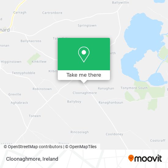 Cloonaghmore map