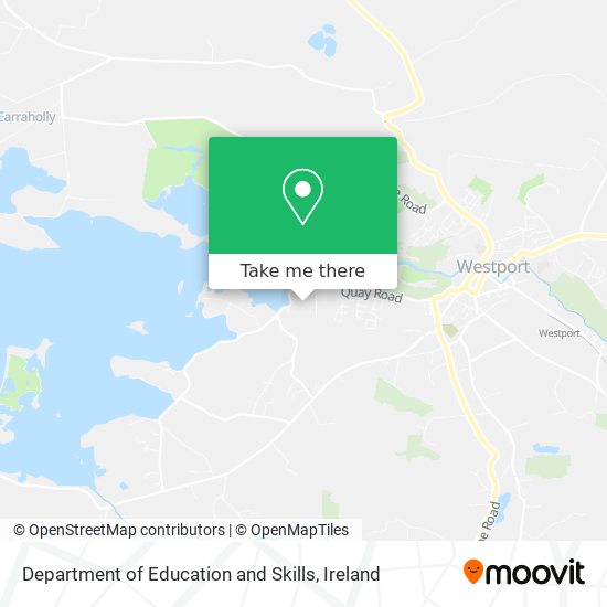 Department of Education and Skills map