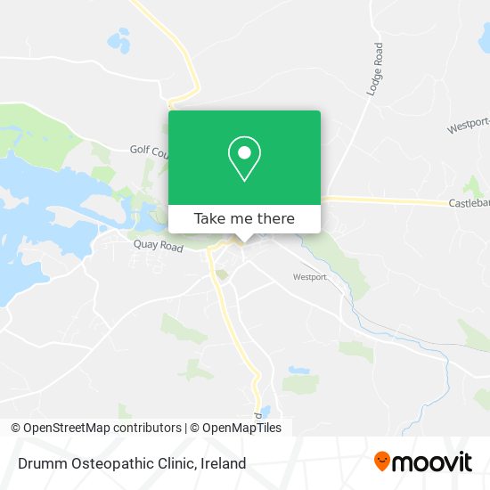 Drumm Osteopathic Clinic map