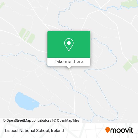 Lisacul National School map