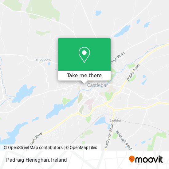 Padraig Heneghan map