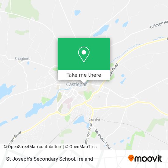 St Joseph's Secondary School map
