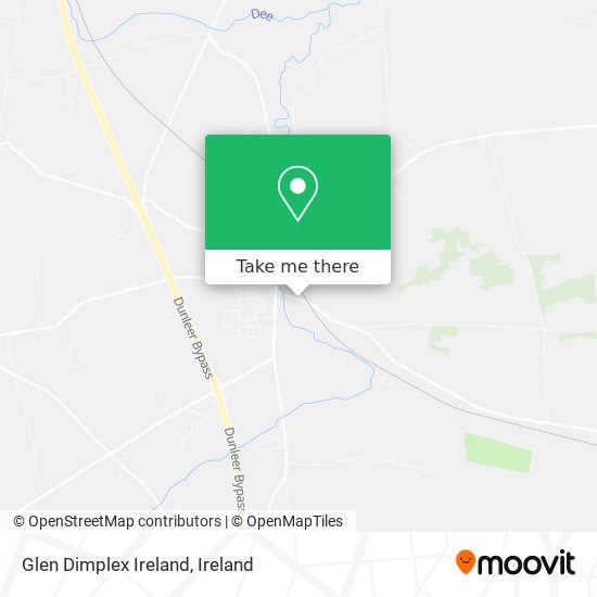 Glen Dimplex Ireland map