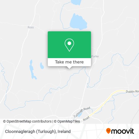 Cloonnagleragh (Turlough) map