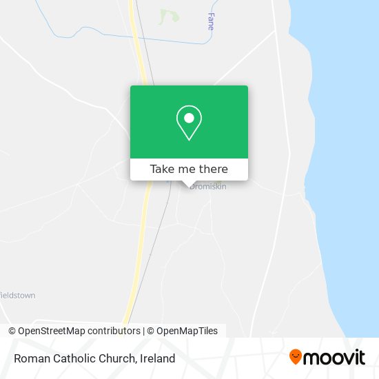 Roman Catholic Church map